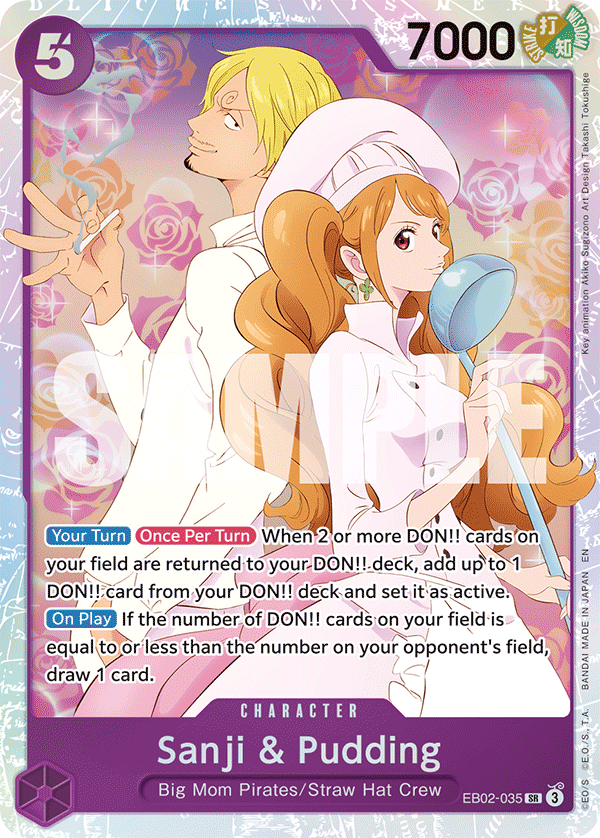 Sanji & Pudding (EB02-035)