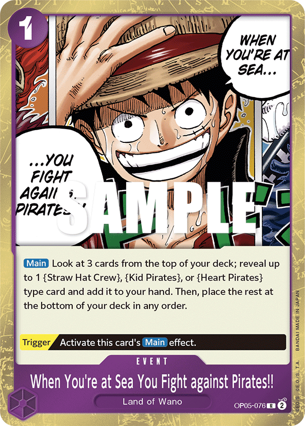OP05-076, base art
