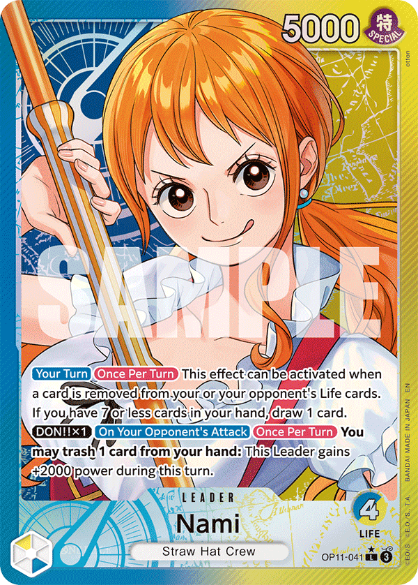 Nami card art