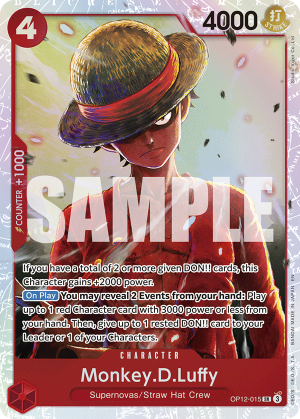 Monkey.D.Luffy (OP12-015)