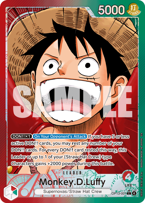 Monkey.D.Luffy card art