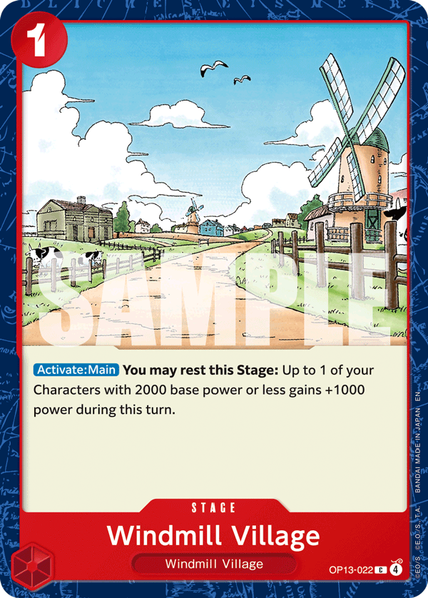 Windmill Village (OP13-022)
