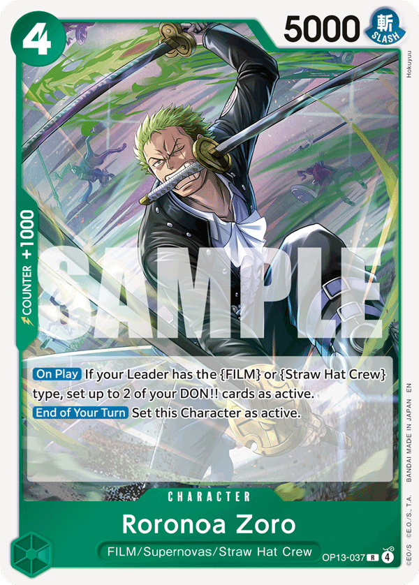Roronoa Zoro (OP13-037)