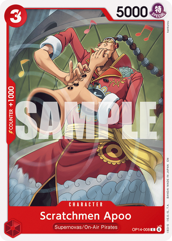 Scratchmen Apoo (OP14-008)