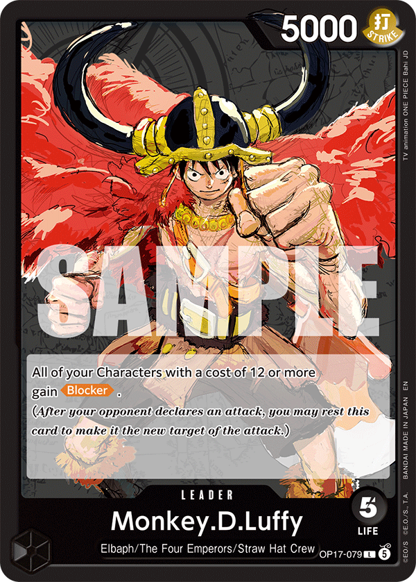 Monkey.D.Luffy (OP17-079)