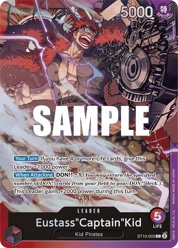 Eustass"Captain"Kid (ST10-003)