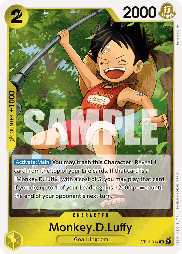 Monkey.D.Luffy (ST13-014)