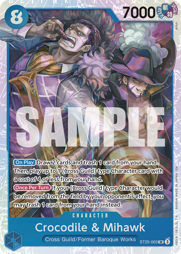 Crocodile & Mihawk (ST25-003)