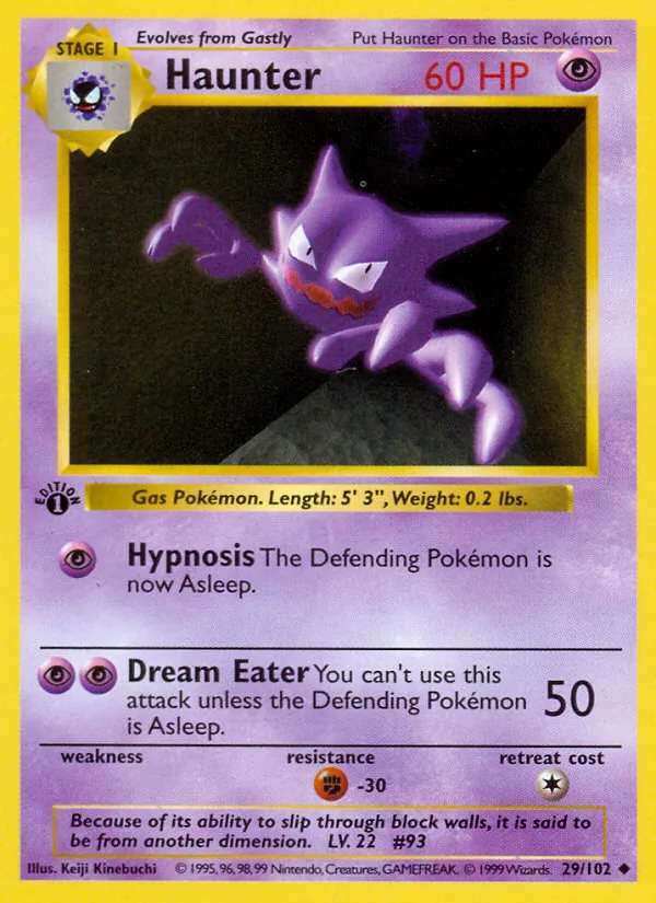 Haunter, normal (base1-29)