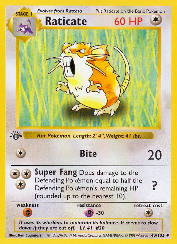 Raticate, normal (base1-40)