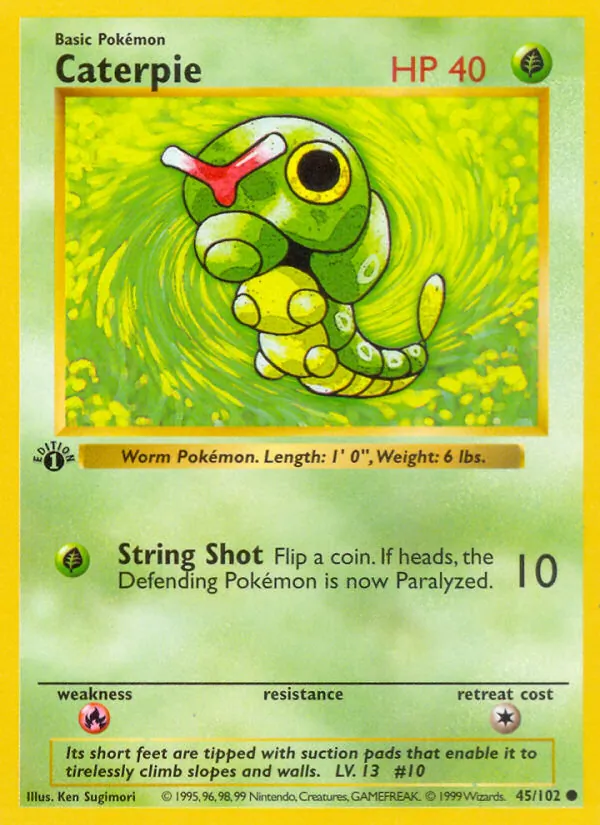 Caterpie, normal (base1-45)