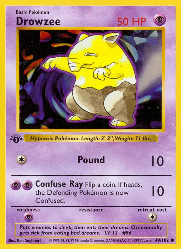 Drowzee, normal (base1-49)