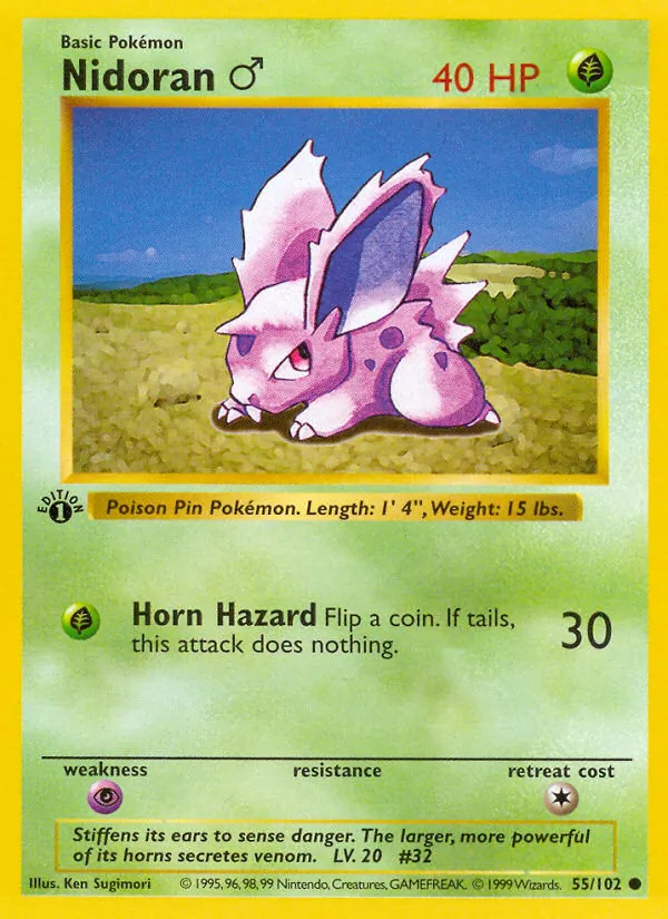 Nidoran♂, normal (base1-55)