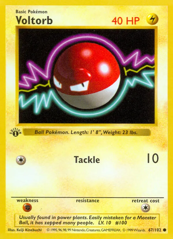 Voltorb, normal (base1-67)