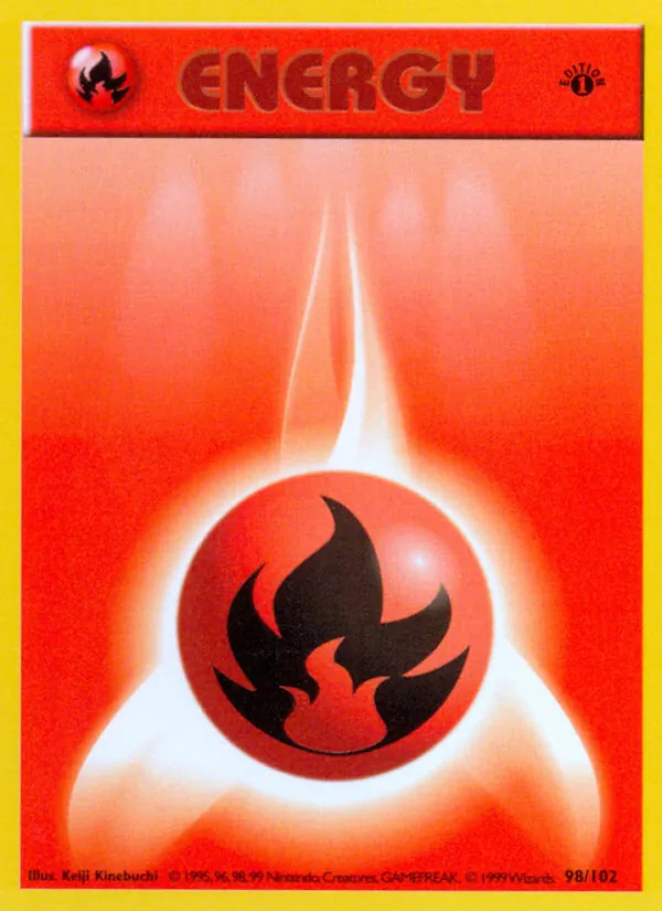 Fire Energy, normal (base1-98)