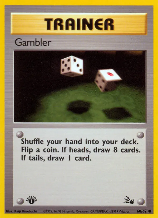Gambler, first edition (base3-60_1e)