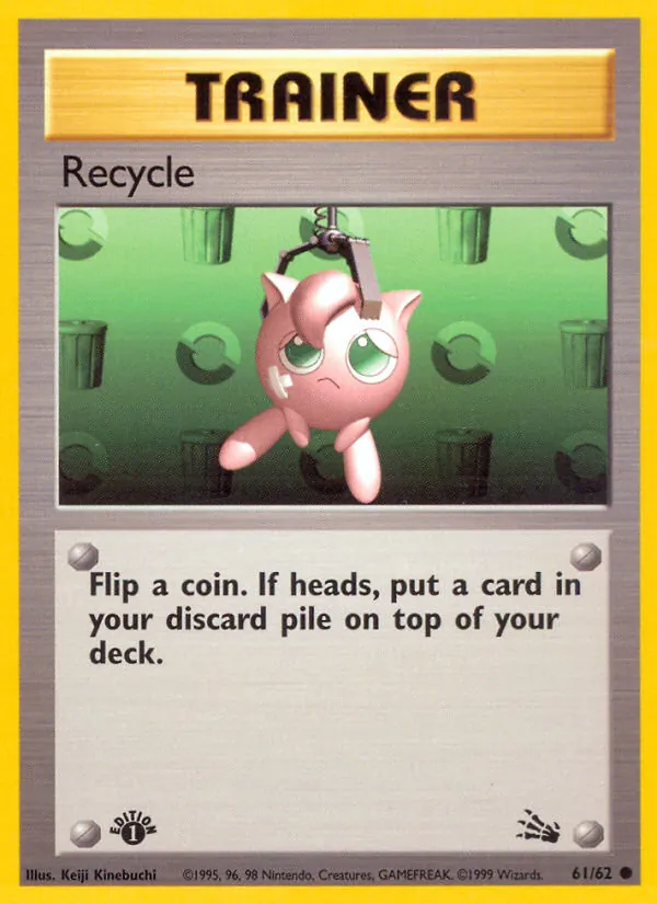 Recycle, first edition (base3-61_1e)