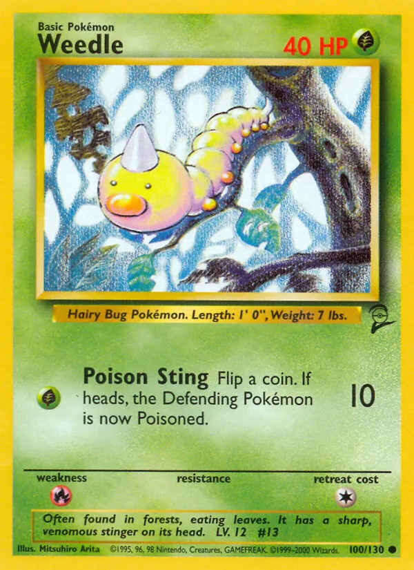 Weedle, normal (base4-100)