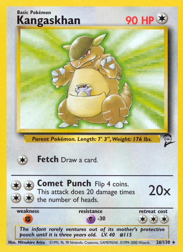 Kangaskhan, normal (base4-26)