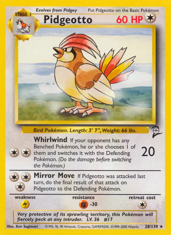 Pidgeotto, normal (base4-28)