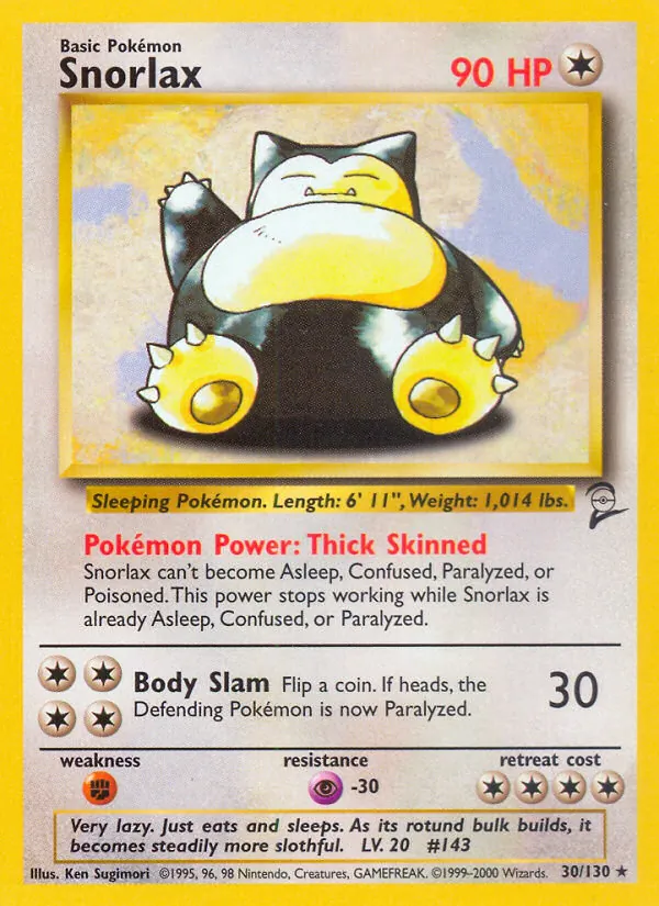 Snorlax, normal (base4-30)