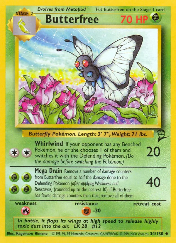 Butterfree, normal (base4-34)