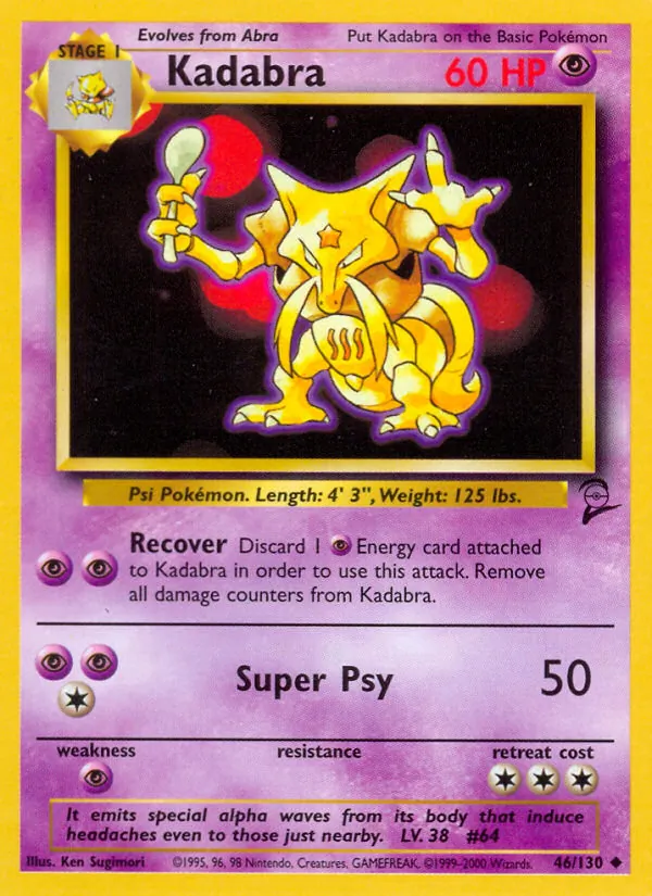 Kadabra, normal (base4-46)