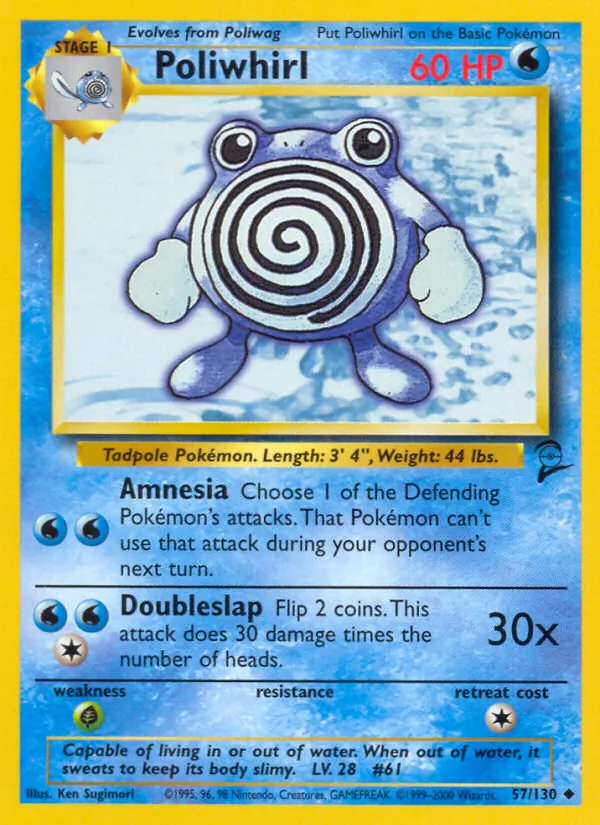 Poliwhirl, normal (base4-57)