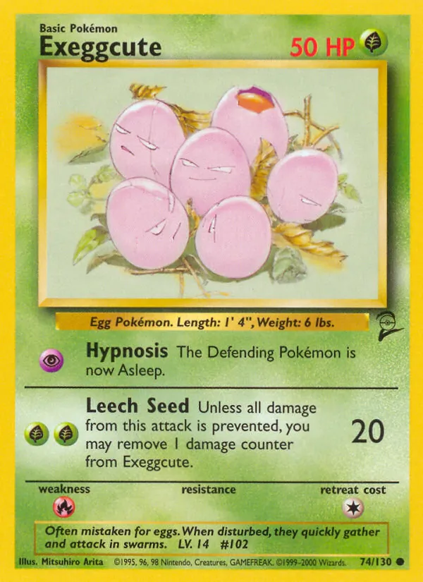 Exeggcute, normal (base4-74)
