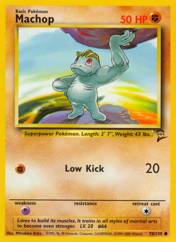 Machop, normal (base4-78)