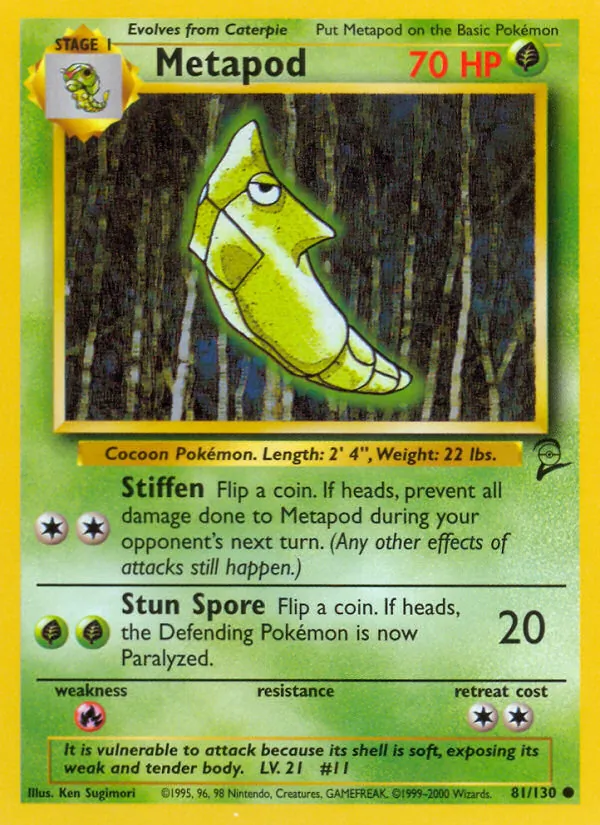 Metapod, normal (base4-81)