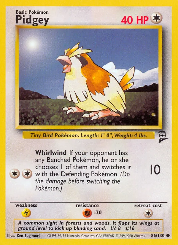 Pidgey, normal (base4-86)