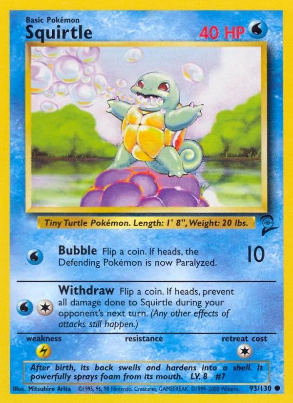 Squirtle, normal (base4-93)