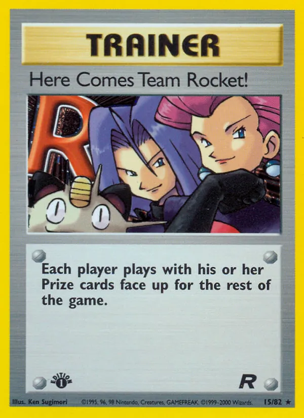Here Comes Team Rocket!, first edition holofoil (base5-15_1eh)
