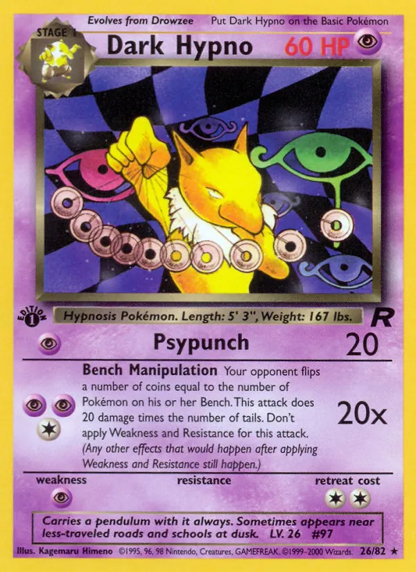 Dark Hypno, first edition (base5-26_1e)