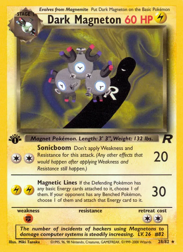 Dark Magneton, first edition (base5-28_1e)