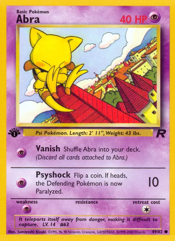 Abra, first edition (base5-49_1e)