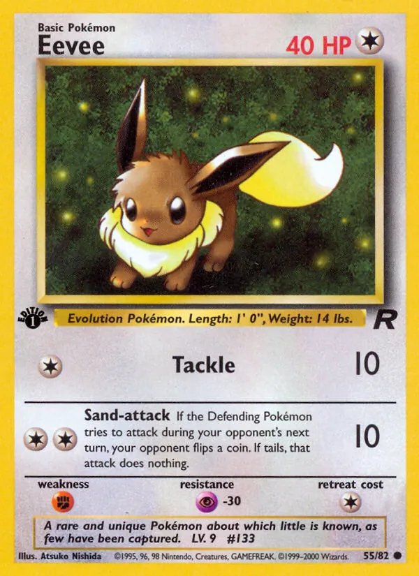 Eevee, first edition (base5-55_1e)