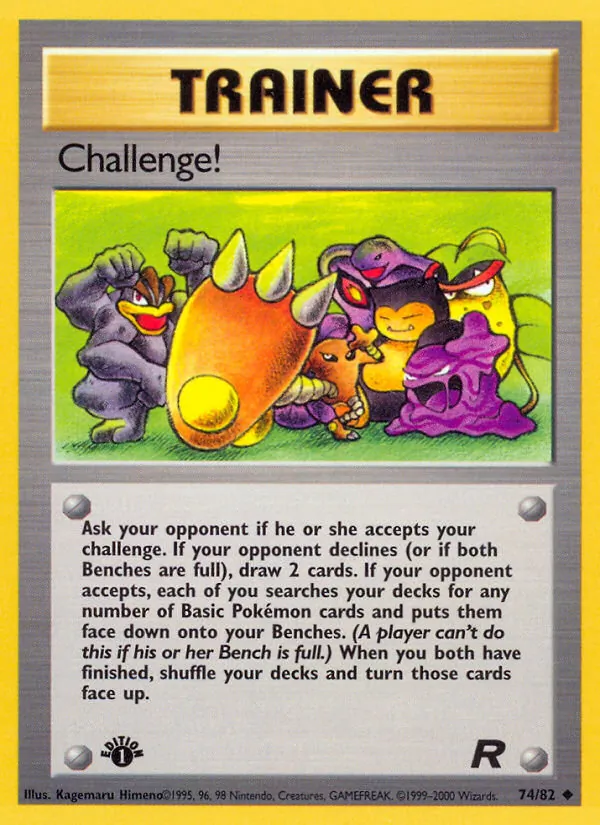 Challenge!, first edition (base5-74_1e)