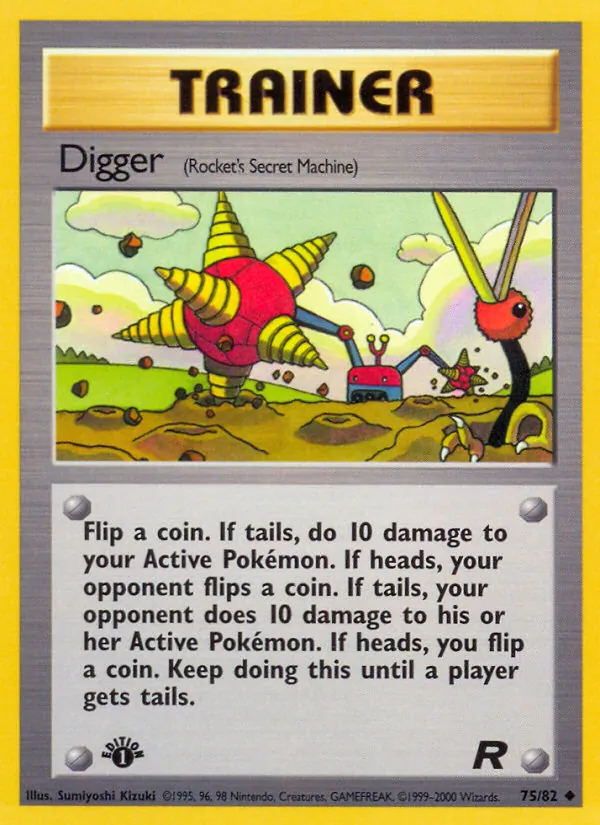 Digger, first edition (base5-75_1e)