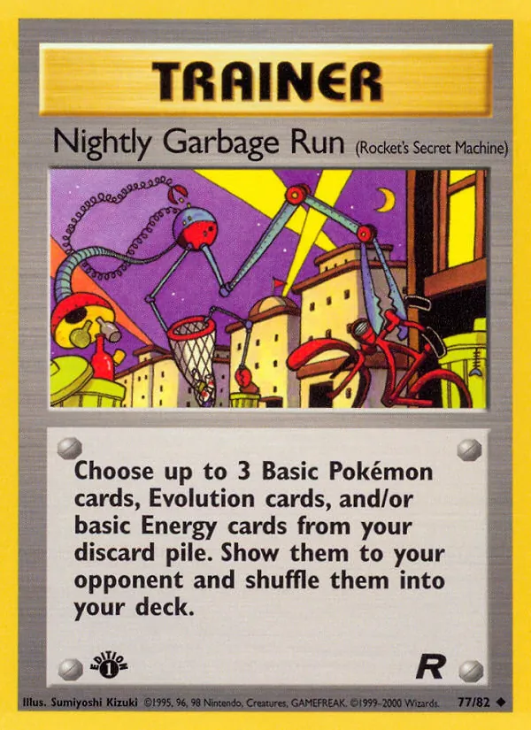 Nightly Garbage Run, first edition (base5-77_1e)