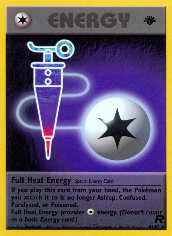 Full Heal Energy, first edition (base5-81_1e)