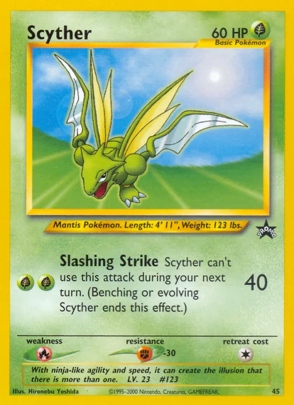 Scyther, normal (basep-45)