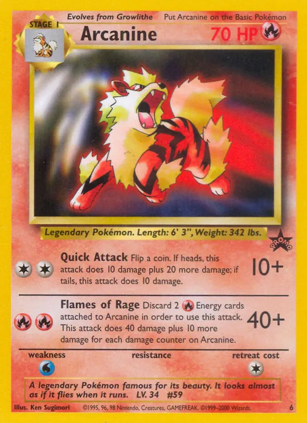 Arcanine, normal (basep-6)
