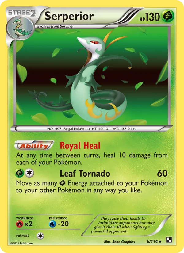 Serperior, normal (bw1-6)