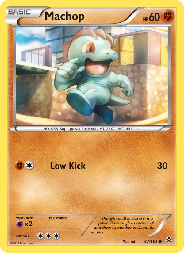 Machop, normal (bw10-47)