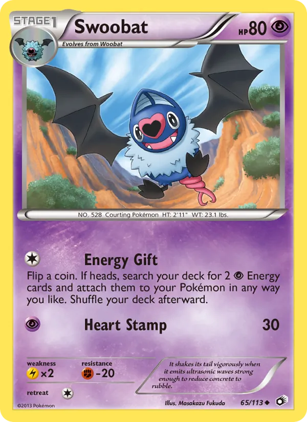 Swoobat, normal (bw11-65)