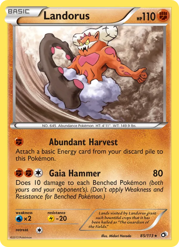 Landorus, normal (bw11-85)