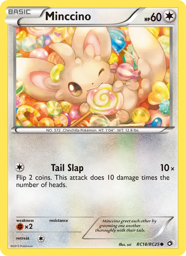 Minccino, normal (bw11-RC18)