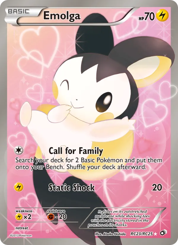 Emolga, normal (bw11-RC23)